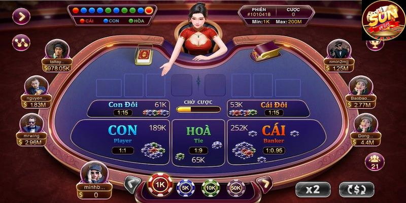 Vì sao nên chọn Baccarat tại Sunwin?